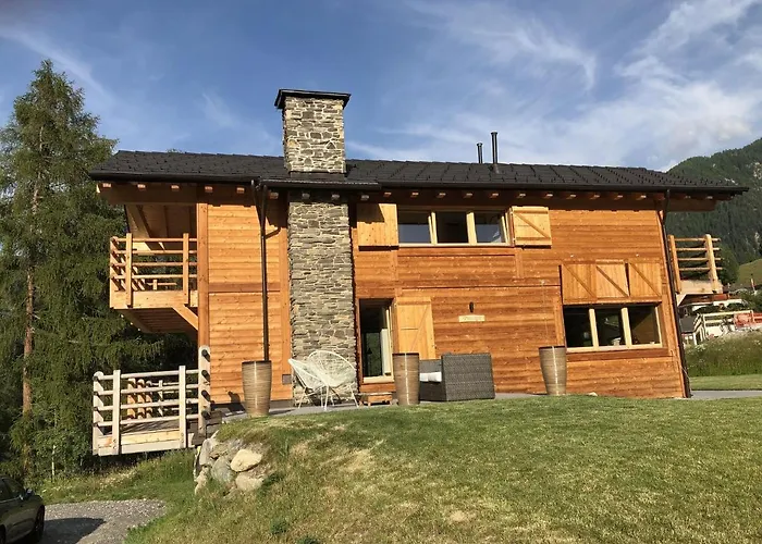 With Marvelous View Vakantiehuis La Tzoumaz