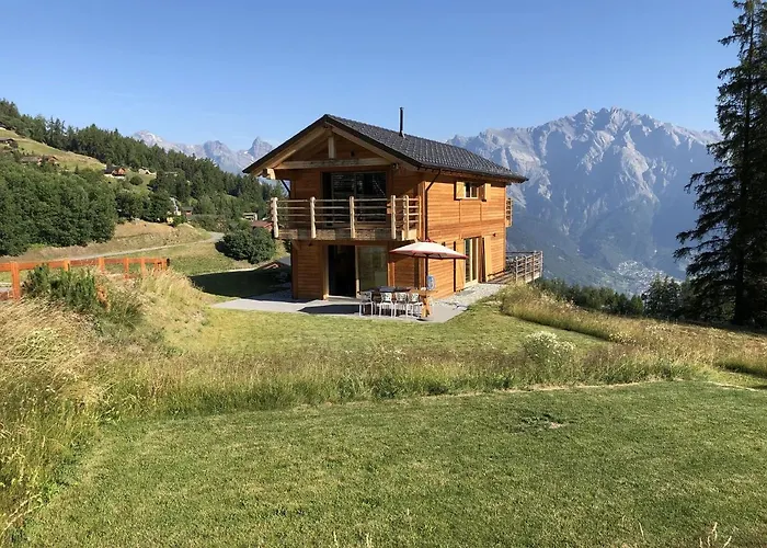 Vakantiehuis With Marvelous View La Tzoumaz